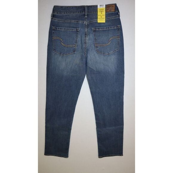 Signature by Levi Strauss Women's Sz 4 Gold Label Mid-Rise Straight Denim Jeans - Picture 2 of 6